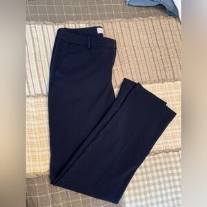 a new day Stretch Dress Pants Navy Blue Slacks professional straight leg